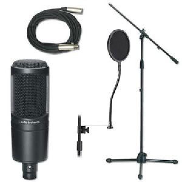 Professional Studio Mic Stand And Cable Package Mic Stand Package - New #1 image