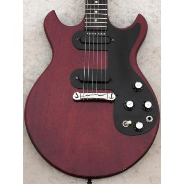 Gibson Melody Maker (Cherry) Used  w/ Hard case #2 image