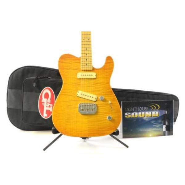 G&amp;L ASAT Special Deluxe Electric Guitar - Honeyburst w/ G&amp;L Gig Bag #1 image