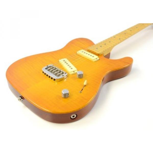 G&amp;L ASAT Special Deluxe Electric Guitar - Honeyburst w/ G&amp;L Gig Bag #5 image
