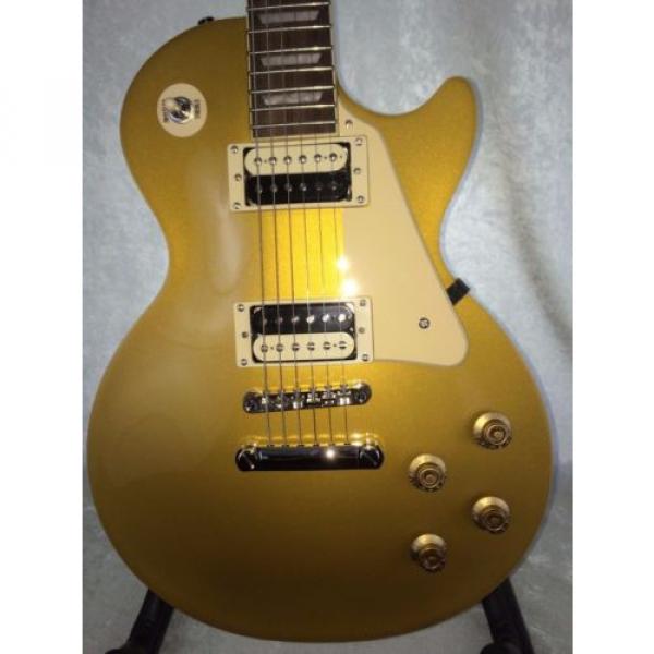 Epiphone Les Paul Traditional Pro Refurbished Electric Guitar – Goldtop #2 image