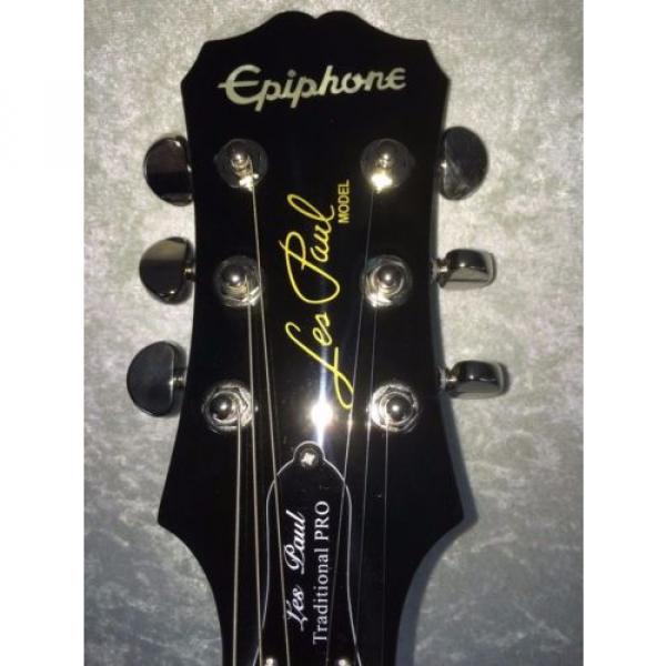 Epiphone Les Paul Traditional Pro Refurbished Electric Guitar – Goldtop #3 image