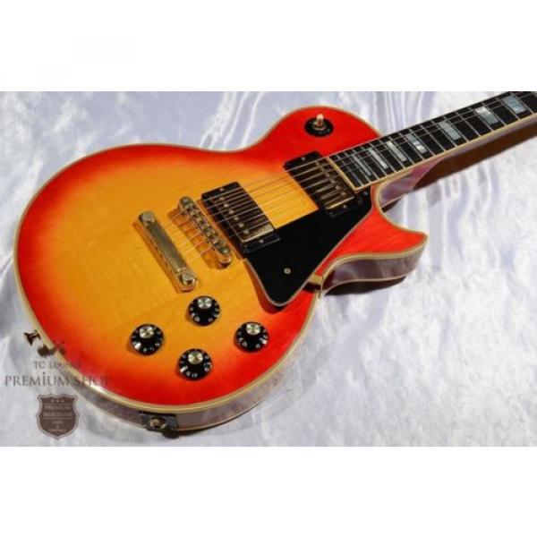 Gibson 1978 Les Paul Custom Cherry Sunburst Used Guitar Free Shipping #g2179 #2 image