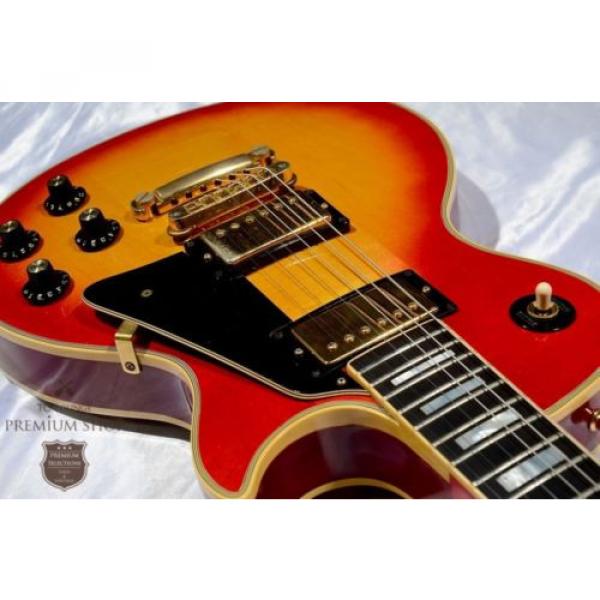 Gibson 1978 Les Paul Custom Cherry Sunburst Used Guitar Free Shipping #g2179 #4 image