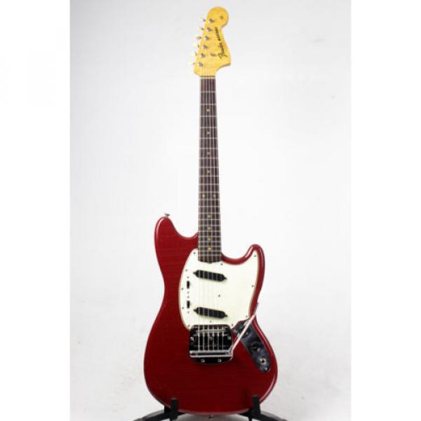 1964 Fender Mustang Candy Apple Red Pre-CBS Electric Guitar #2 image