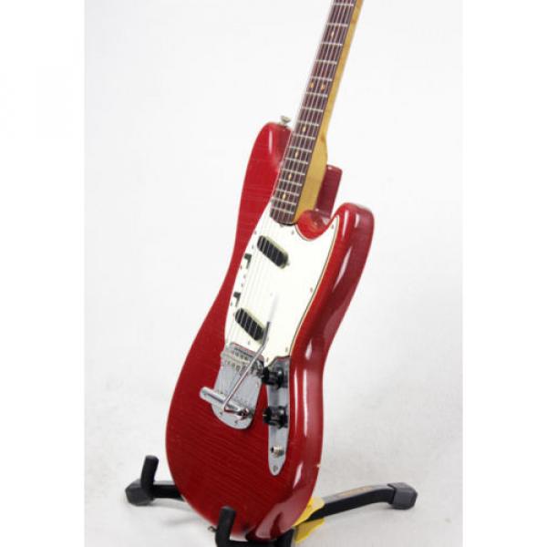 1964 Fender Mustang Candy Apple Red Pre-CBS Electric Guitar #3 image
