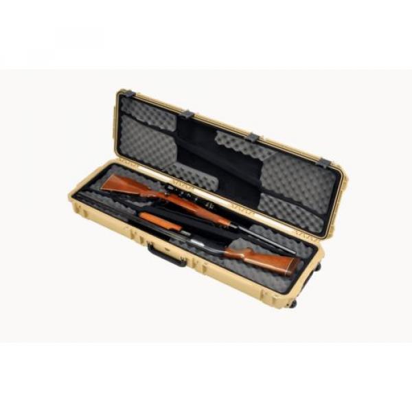 Desert Tan SKB 3i-5014-DR-T Double Rifle With foam. With 2 TSA Locking latches #2 image