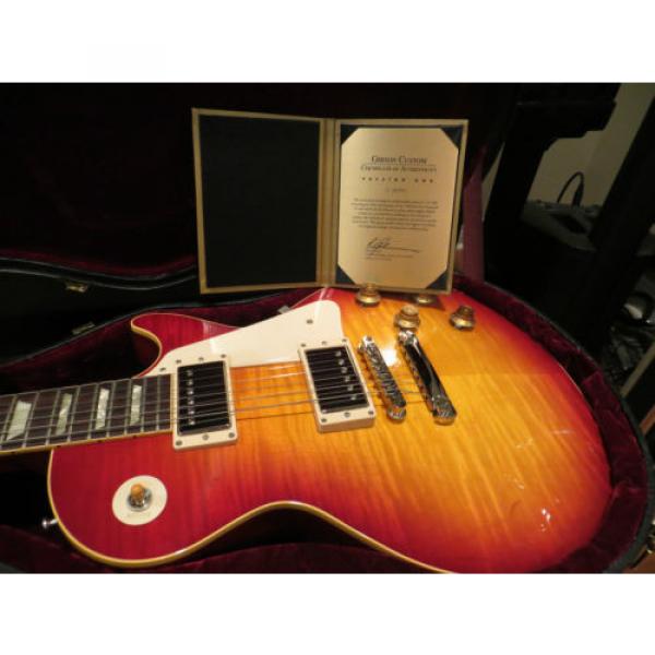 Gibson Custom Les Paul 1960 Reissue 50th Anniversary Version 1 GOLD BOOK  2010 #2 image