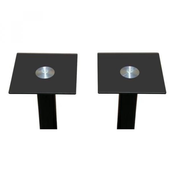 New Pair Studio Monitor Speaker Stand Universal Premium High-Quality Black Home #2 image