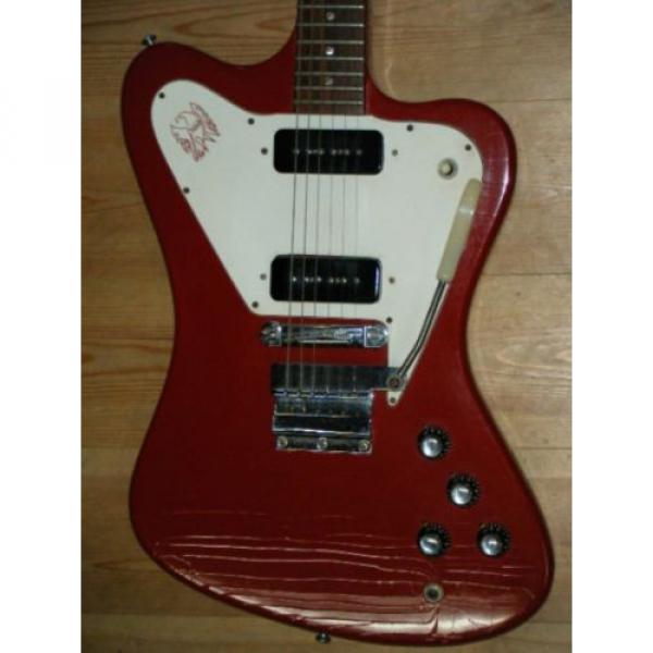 Vintage GIBSON FIREBIRD NON-REVERSE With ARM / 1968 USA Cardinal RED w/C #2 image