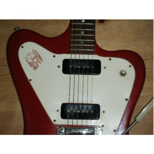 Vintage GIBSON FIREBIRD NON-REVERSE With ARM / 1968 USA Cardinal RED w/C #3 image