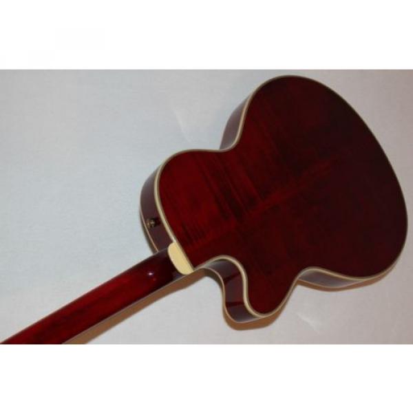 Epiphone Joe Pass Emperor-II PRO Red Hollowbody Electric Guitar #4 image
