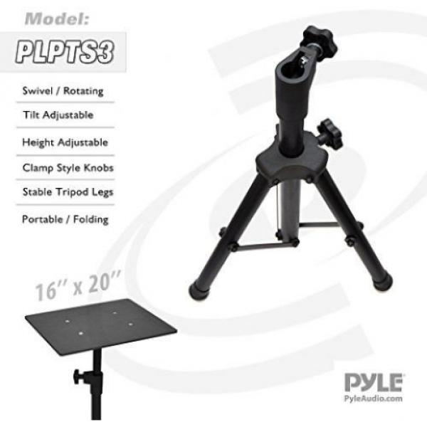 Pyle Pro PLPTS3 Adjustable Tripod Laptop Projector Stand 28 To 41 Black New #4 image
