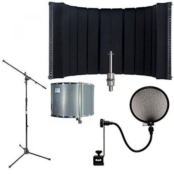 CAD AS22 Acousti-Shield 16-Guage Foldable Stand Mounted Acoustic Enclosure With #1 image