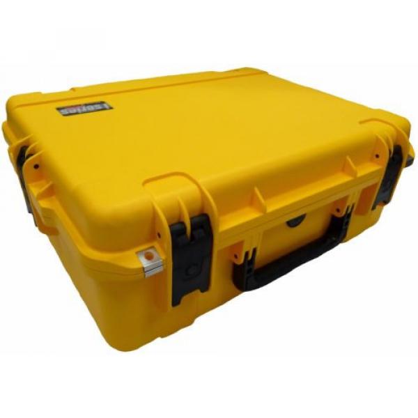 Yellow SKB Case 3i-2217-8Y-E No foam &amp; Pelican TSA- 1600 Lock. #1 image