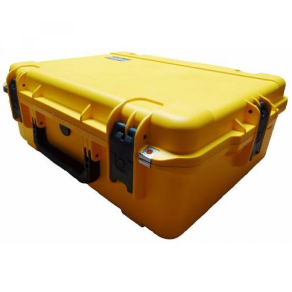 Yellow SKB Case 3i-2217-8Y-E No foam &amp; Pelican TSA- 1600 Lock. #3 image