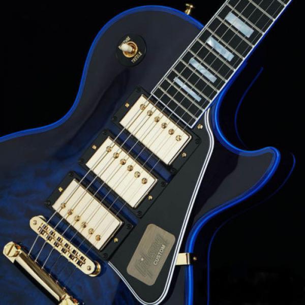 Gibson Custom Shop Les Paul Custom 3-Pickup Hand Selected Quilt Top, f0361 #2 image