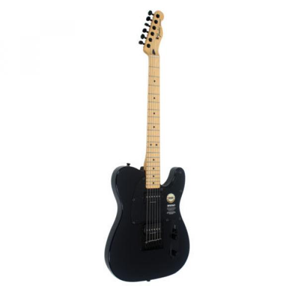 920D Fender Standard Tele Gib Mod Duncan P-Rails All Black w/Case #1 image