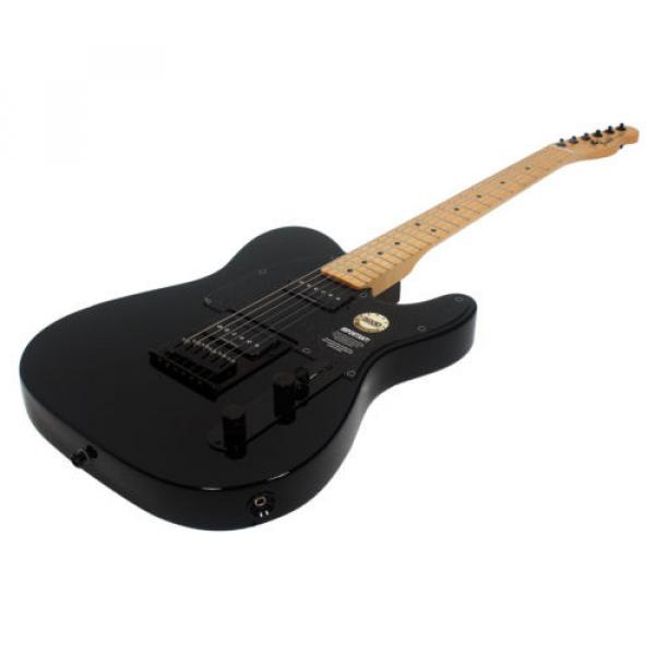 920D Fender Standard Tele Gib Mod Duncan P-Rails All Black w/Case #4 image