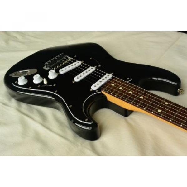 Fender Japan Small Body Medium Scale 628 mm 24.75 in Stratocaster Rare 90s Black #4 image