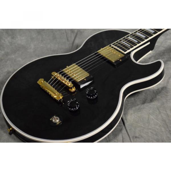 [NEW!]Gibson Custom Ronnie Wood Signed L-5S Ebony, Stones, f0240 #1 image