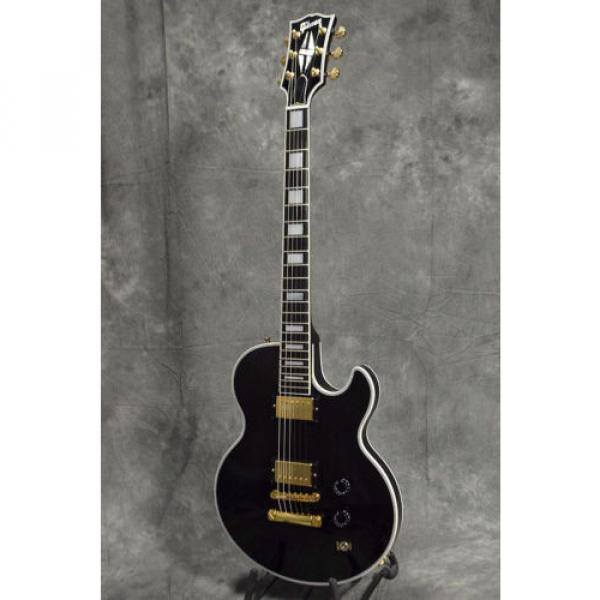 [NEW!]Gibson Custom Ronnie Wood Signed L-5S Ebony, Stones, f0240 #3 image