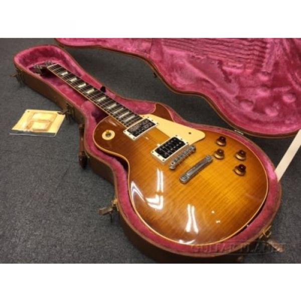 Gibson 1987 Les Paul Reissue Heritage Cherry Sunburst Electric guitar from japan #2 image