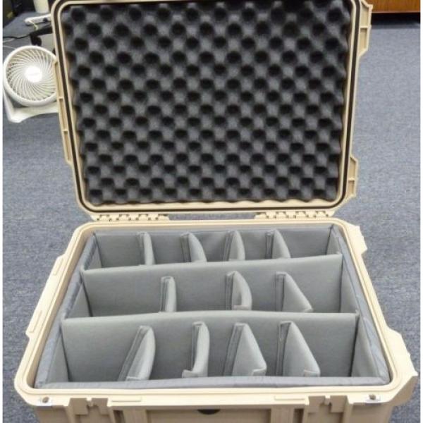 DESERT TAN SKB Cases 3i-2015-10T-D with padded dividers &amp; Pelican TSA Lock #1 image