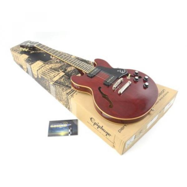 Epiphone ES-339 P90 PRO Semi-Hollowbody Electric Guitar - Cherry w/Epi Box #4 image