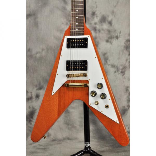 Gibson 2016 Limited Flying V Reissue Natural, Electric guitar, a1085 #4 image