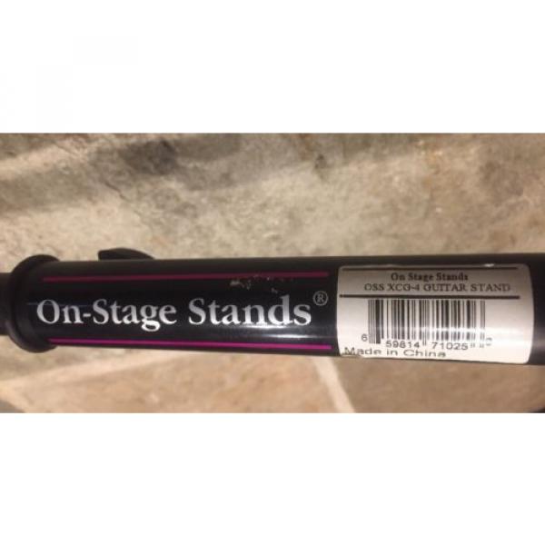 On-Stage Stands XCG4 Classic Guitar Stand Black #3 image