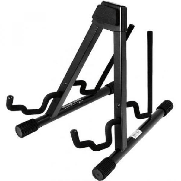 On Stage Double Electric And Acoustic Guitar Stand #2 image