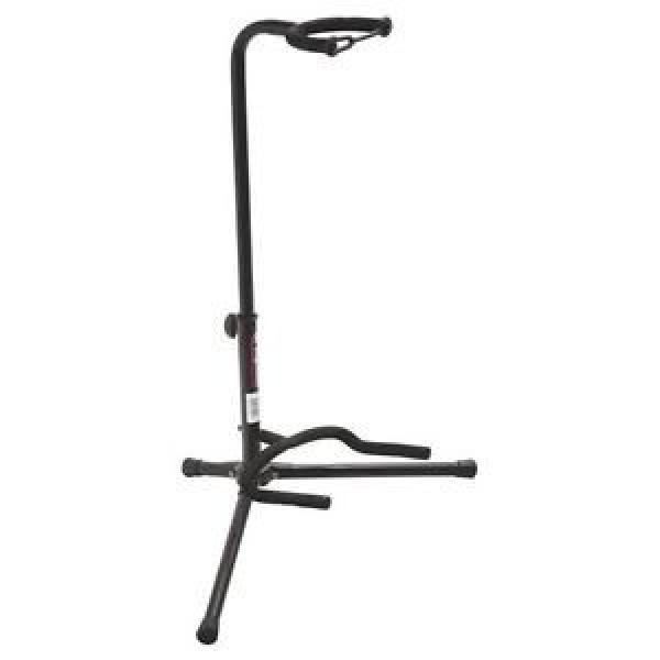 On Stage XCG4 Black Tripod Guitar Stand, Single Stand L #1 image