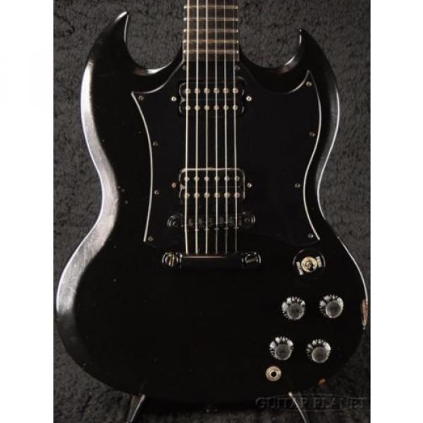 Gibson SG Gothic Satin Black Used Guitar Free Shipping from Japan #g2062 #2 image