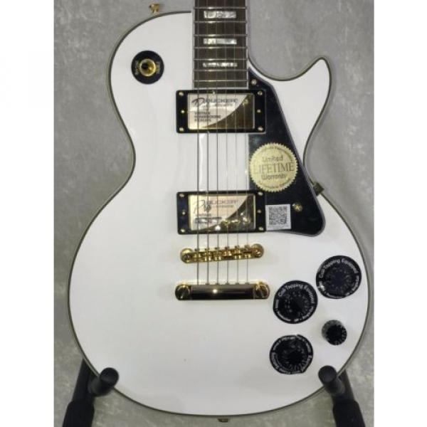 Epiphone Les Paul Custom PRO – Used/2nd Electric Guitar – Alpine White #2 image