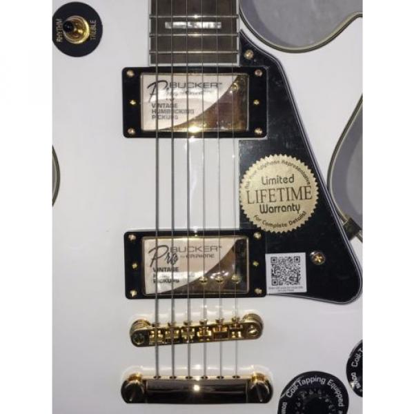 Epiphone Les Paul Custom PRO – Used/2nd Electric Guitar – Alpine White #3 image