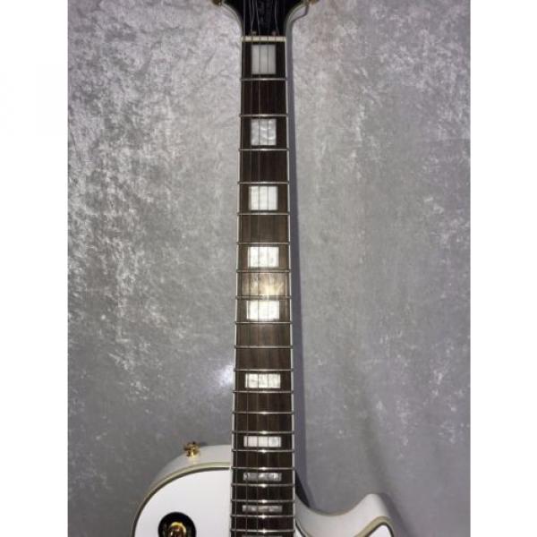 Epiphone Les Paul Custom PRO – Used/2nd Electric Guitar – Alpine White #5 image