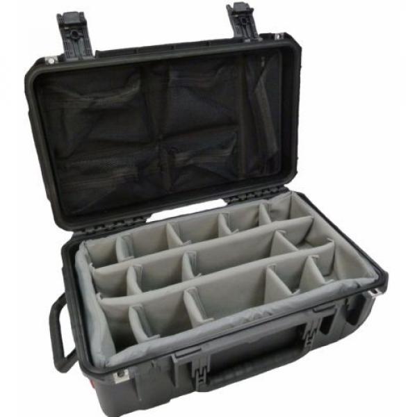 SKB  BLACK 3i-2011-7B-D With padded dividers &amp; Pelican 1510 Lid organizer 1519 #1 image