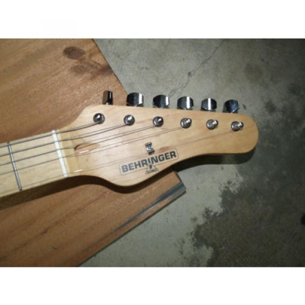 Behringer stratocaster Electric Guitar Black #4 image