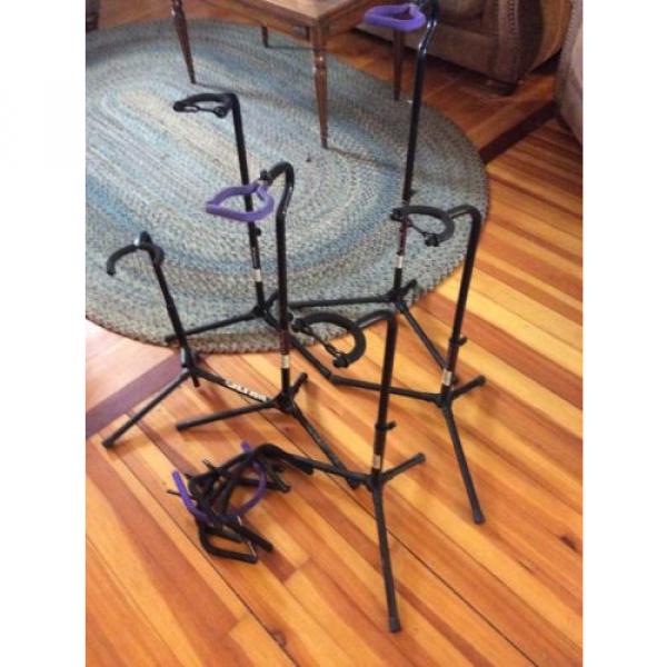 5 guitar stands On Stage plus others low price musician Equipment #1 image
