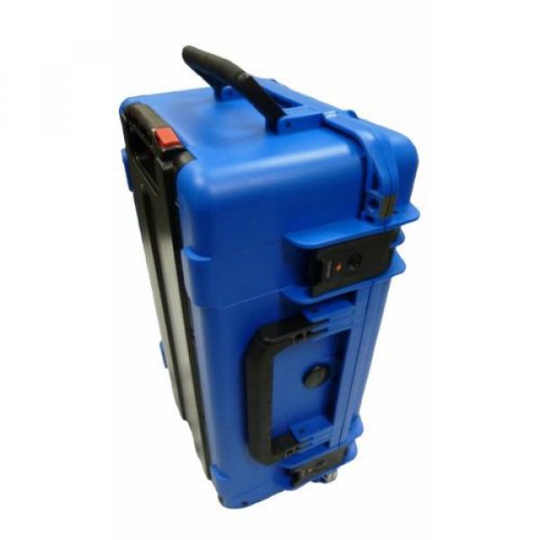 SKB Case Blue with foam. With a Pelican 1510 Foam set, Locking Latches, lid org. #3 image