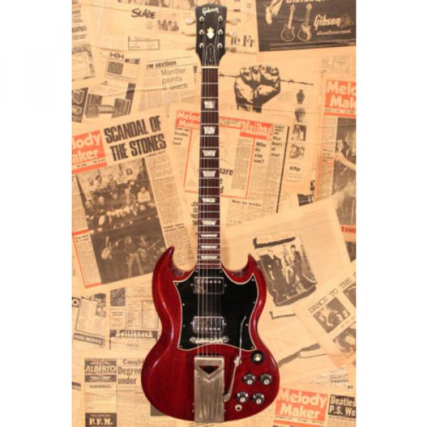 Gibson 1968 SG Standard &#034;Original Sideway Vibrato&#034; Used  w/ Hard case #1 image
