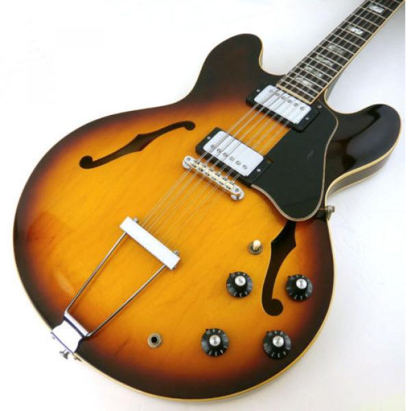 Gibson ES-335TD 12strings 1968 Vintage Used Sunburst w/ Hard case arrives1week #1 image