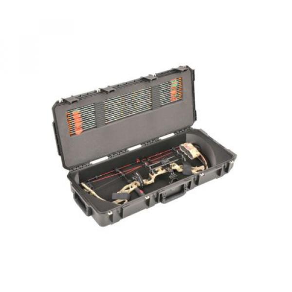 SKB Black Parallel Limb Bow case 3i-3614-PL &amp; 2 TSA Locking Latches with keys #2 image