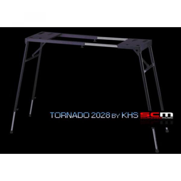 TORNADO STAGE PIANO STAND TABLE TOP STYLE ADJUSTABLE SUIT 61-88 NOTE KEYBOARDS #3 image