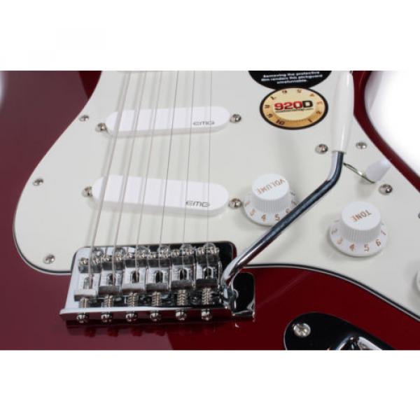 920D Fender Standard Strat Mod EMG-SA Pickups EXG SPC CAR/PA w/Bag #4 image
