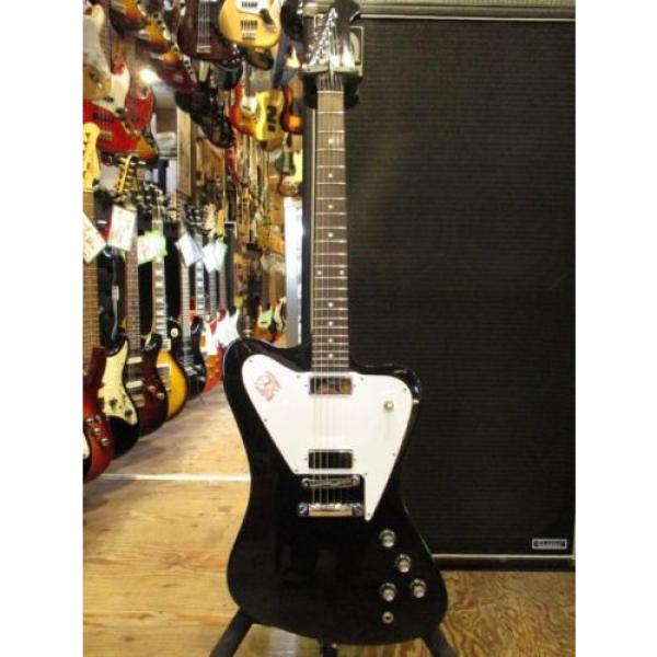 Used Gibson Firebird Non Reverse Black used electric guitar Firebird Gibson #1 image