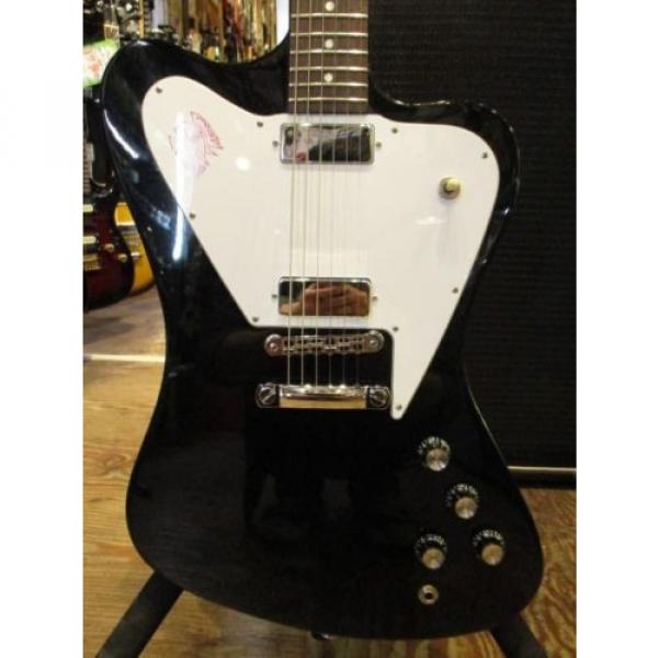 Used Gibson Firebird Non Reverse Black used electric guitar Firebird Gibson #2 image