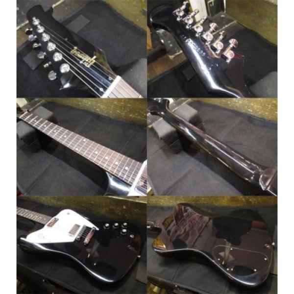 Used Gibson Firebird Non Reverse Black used electric guitar Firebird Gibson #4 image