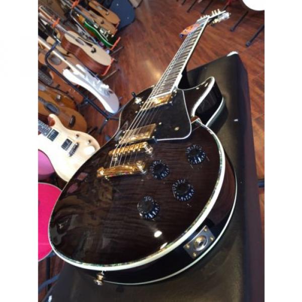 Wolf WLP 750T 2017 Transparent Black Electric Guitar #5 image